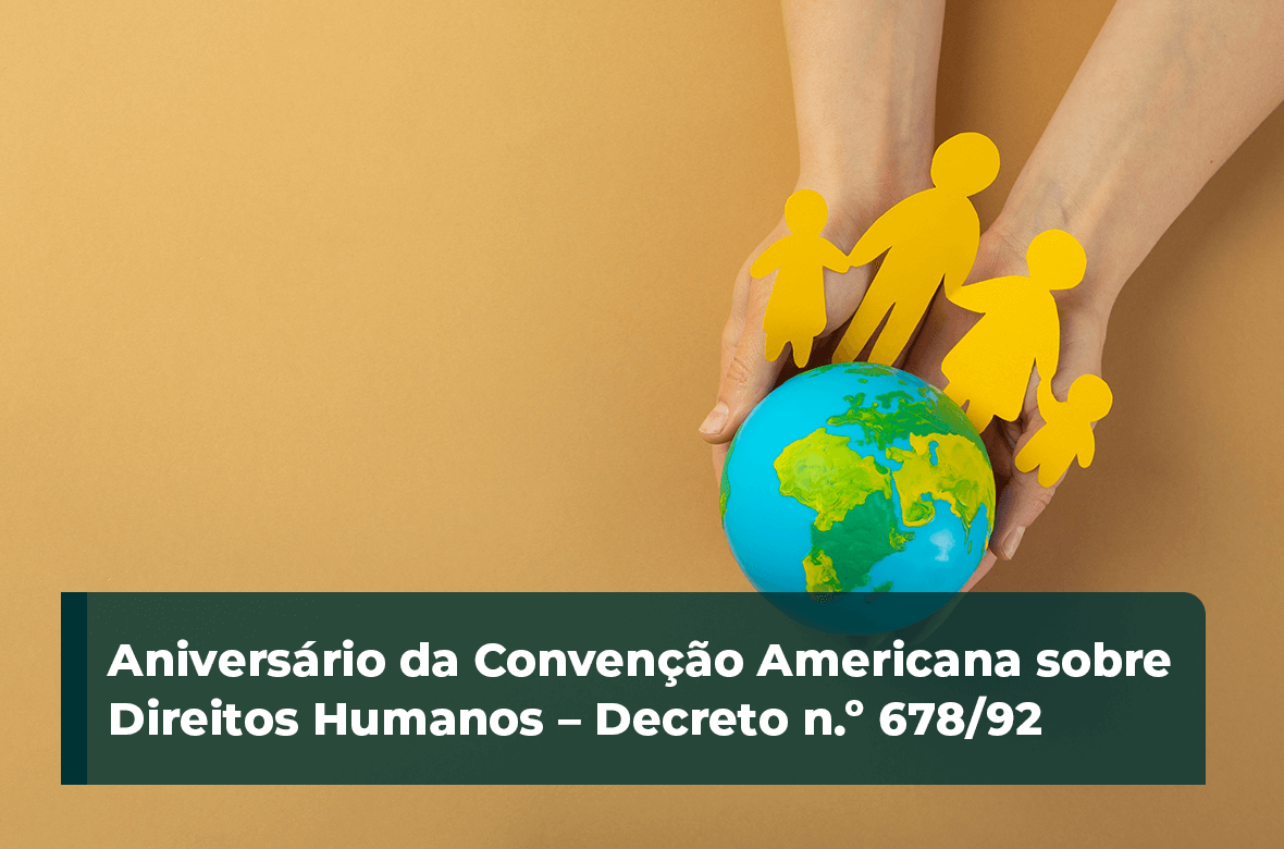 Aniversário da Convenção Americana sobre Direitos Humanos Decreto n º