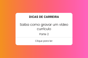 como gravar um vídeo currículo