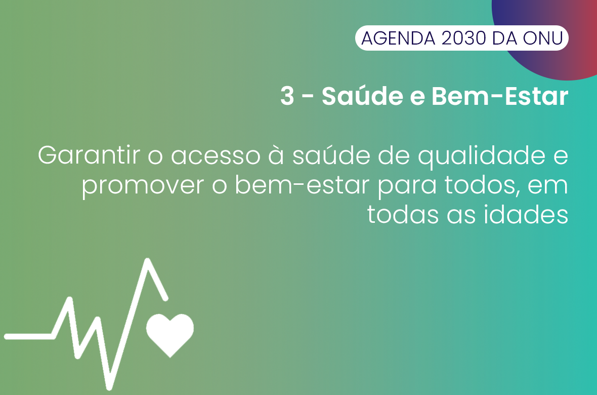 Saúde e Bemestar metas do objetivo número 3 da “Agenda 2030” da ONU